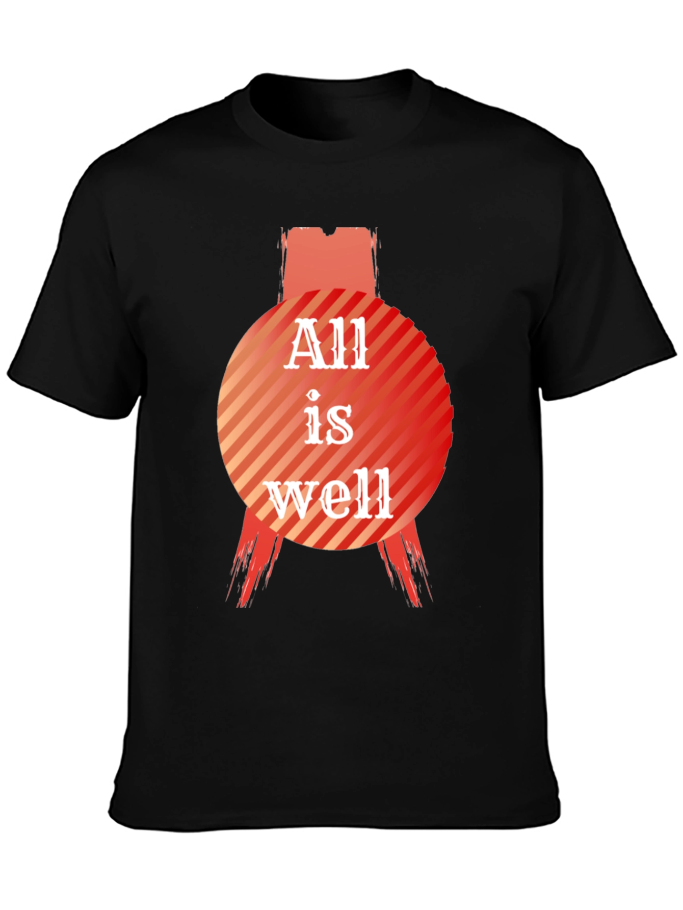 All is Well Graphic Tee - Stylish Comfort