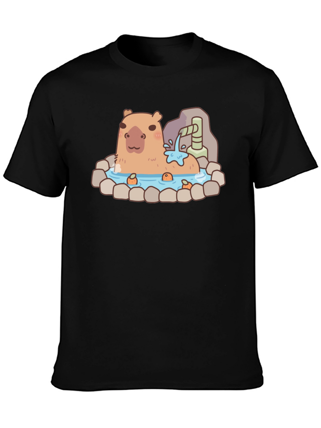 Capybara Hot Tub T-Shirt