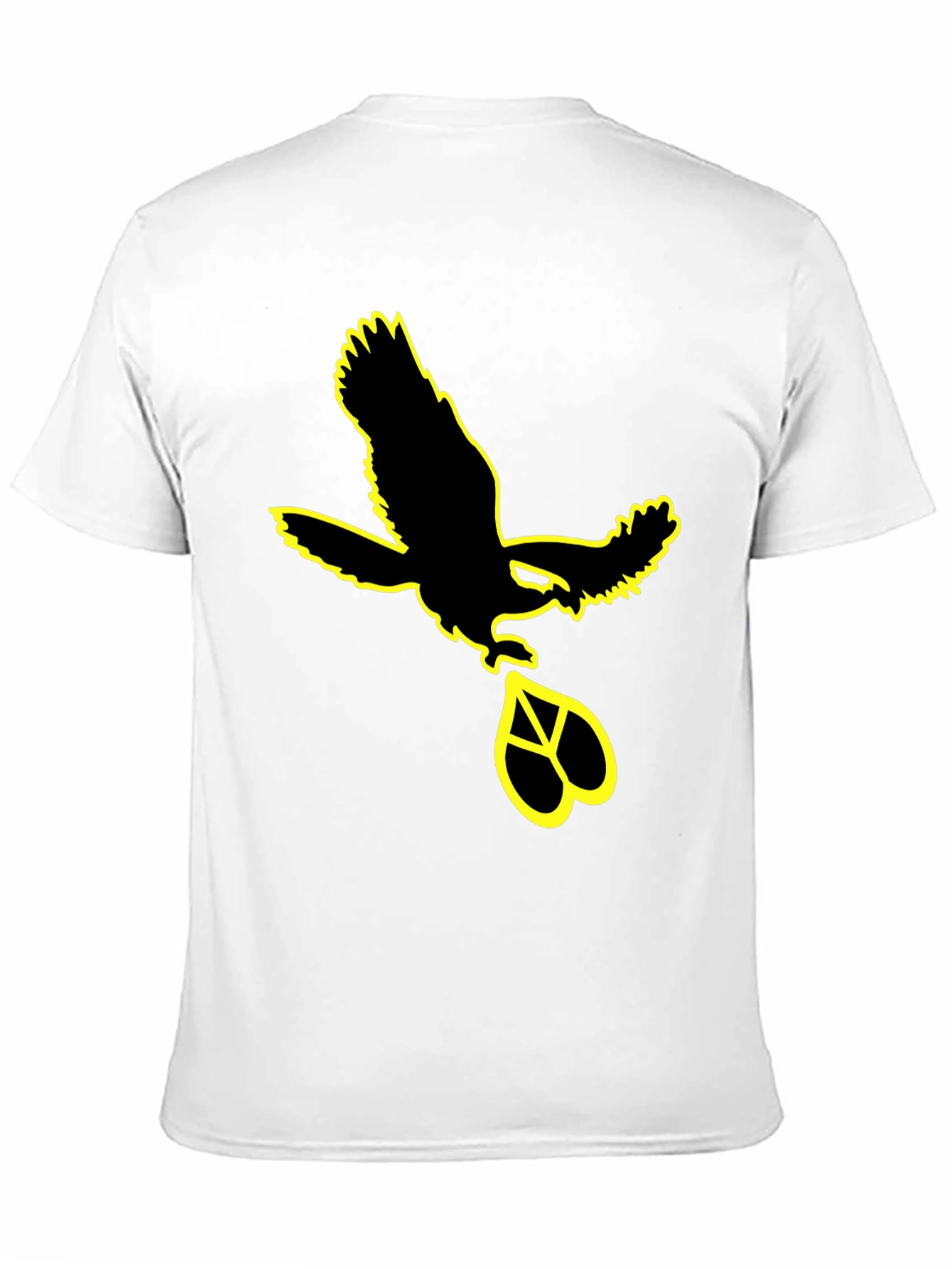 Eagle Peace Sign Graphic Tee
