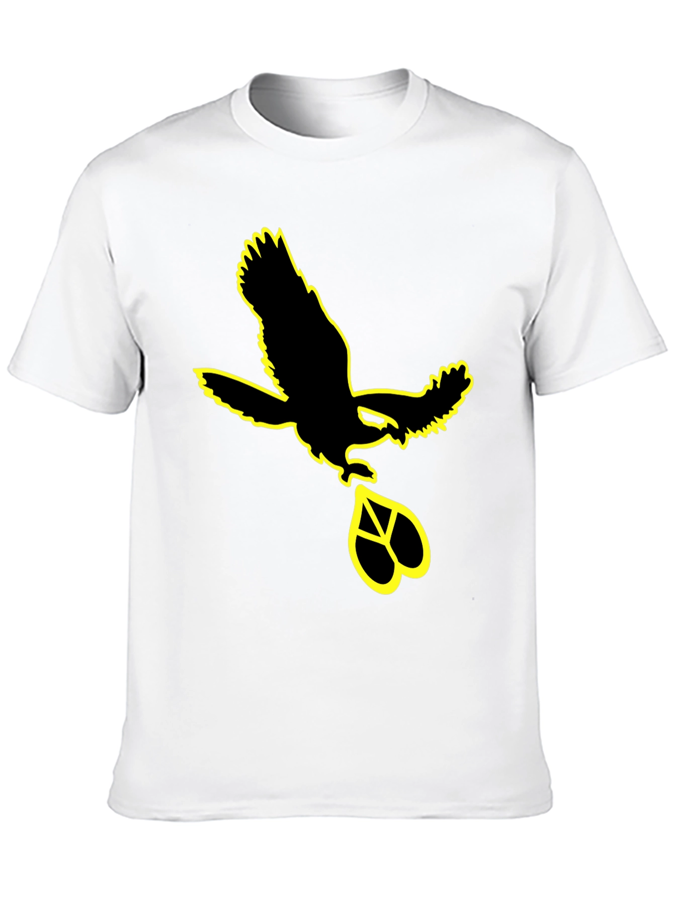 Eagle Peace Sign Graphic Tee