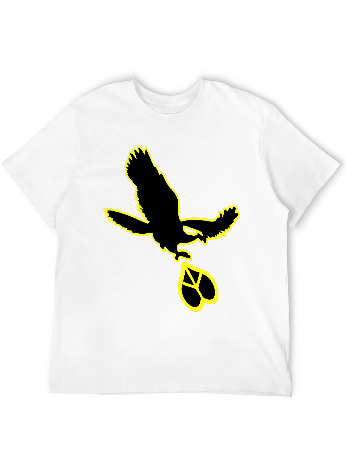 Eagle Peace Sign Graphic Tee