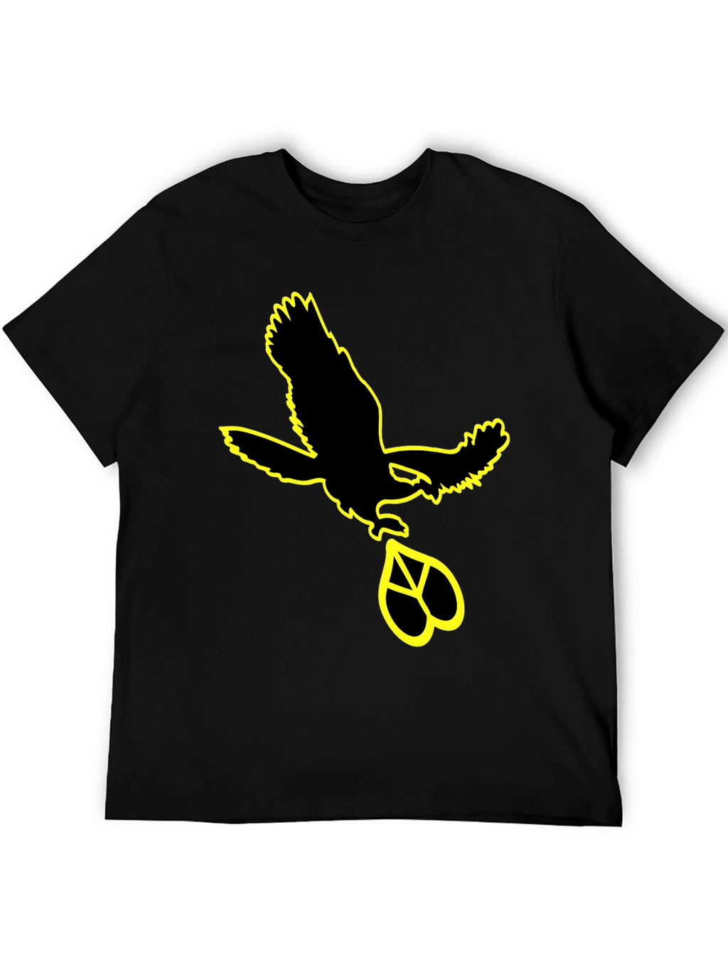Eagle Peace Sign Graphic Tee