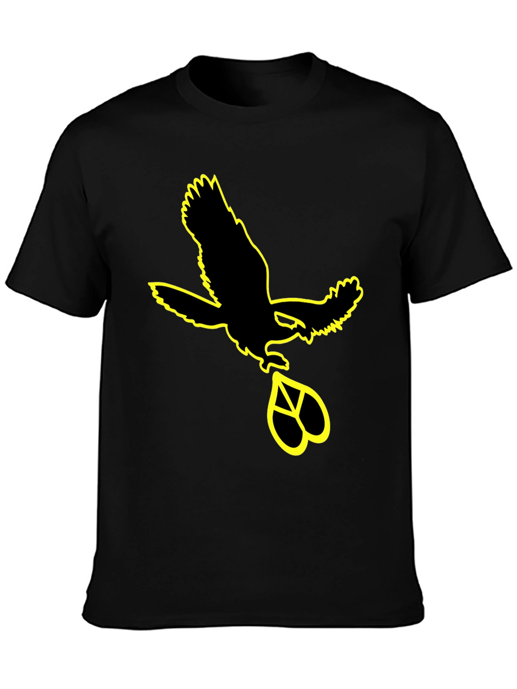 Eagle Peace Sign Graphic Tee