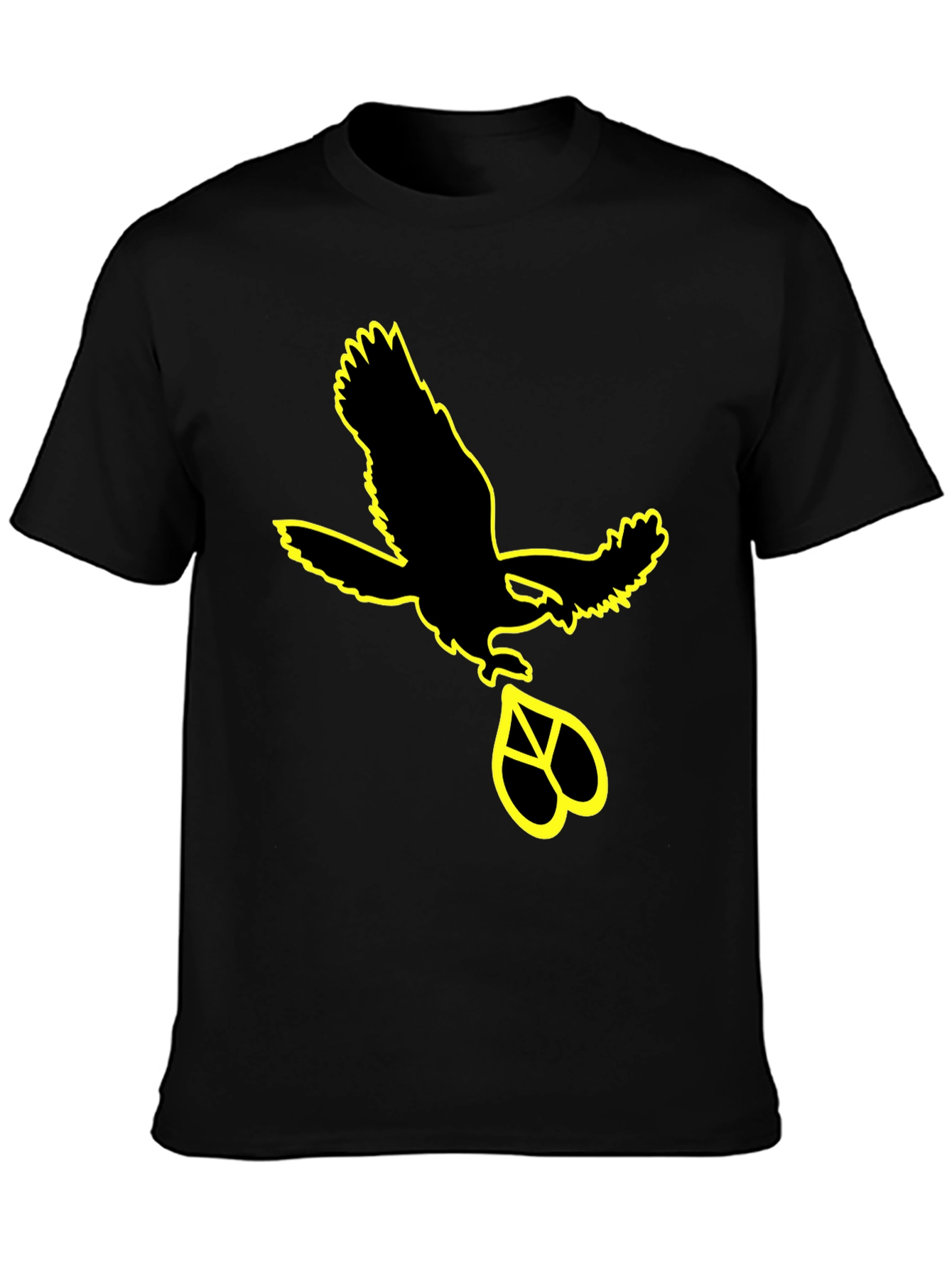 Eagle Peace Sign Graphic Tee