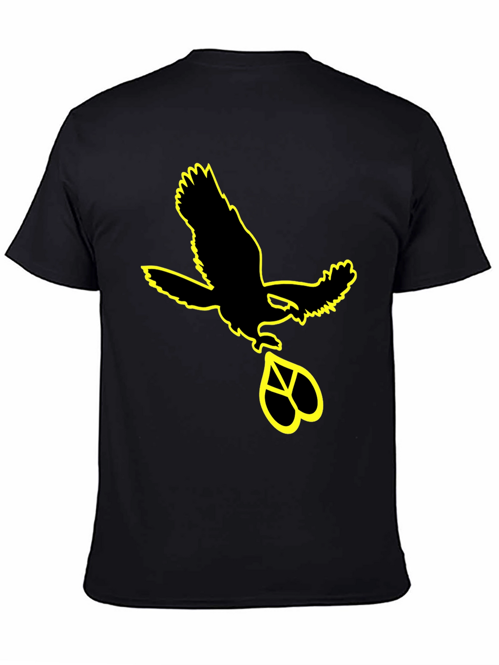 Eagle Peace Sign Graphic Tee