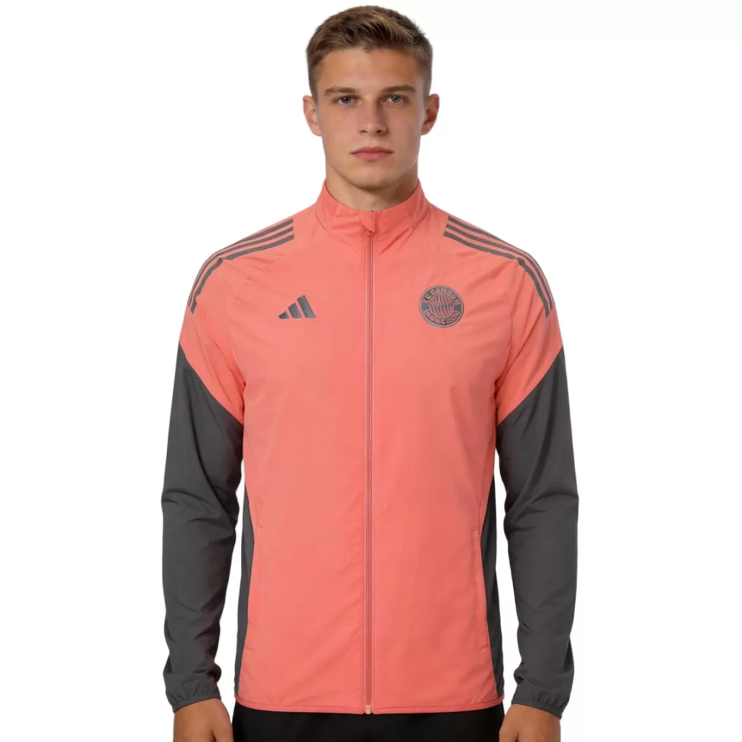 Bayern Munich Windbreaker Jacket Red 2025/26