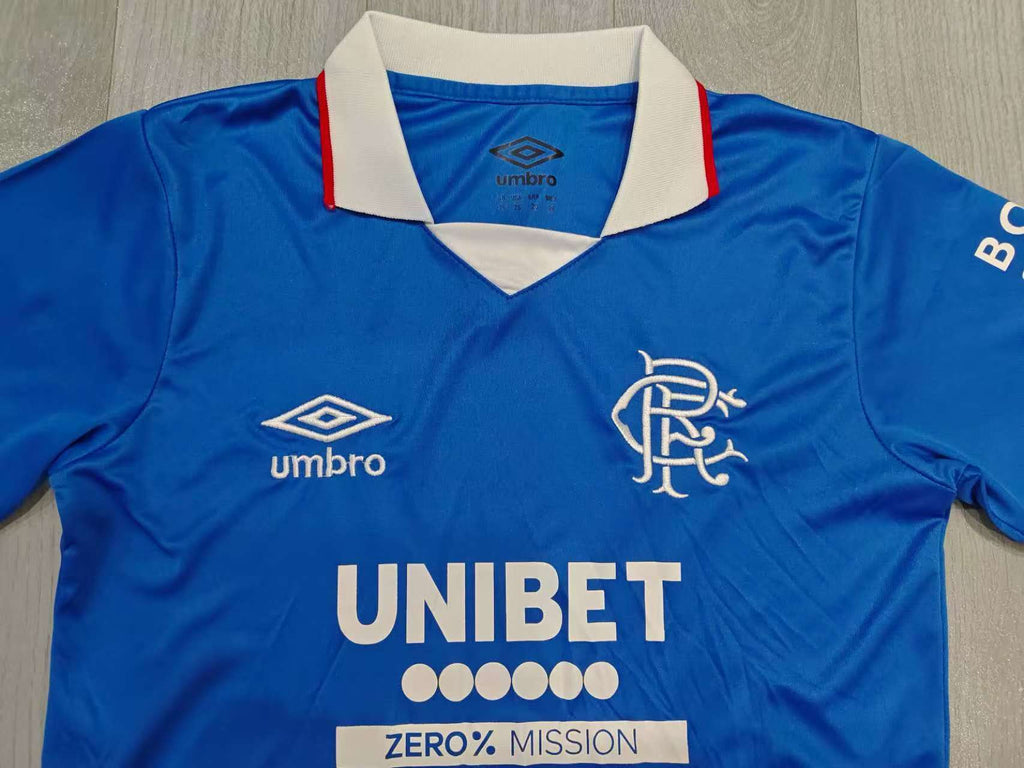 KIDS Rangers FC  Kit – Royal Blue Retro