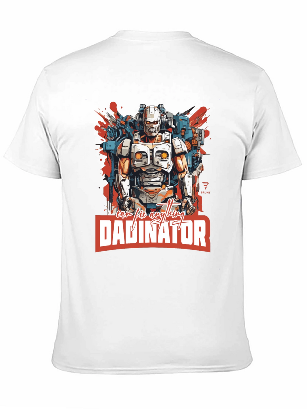 Dadinator Robot Graphic T-Shirt