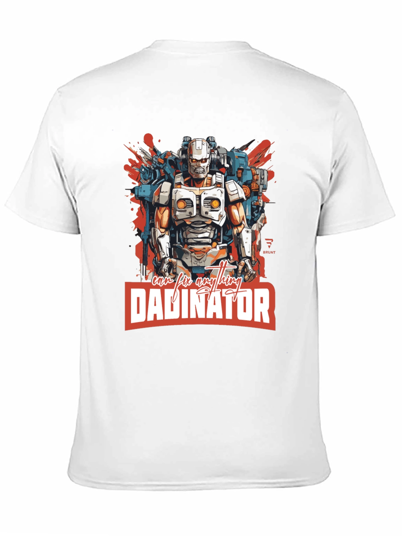 Dadinator Robot Graphic T-Shirt