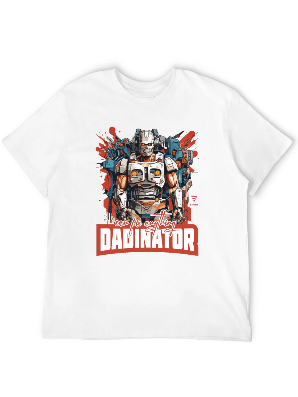 Dadinator Robot Graphic T-Shirt