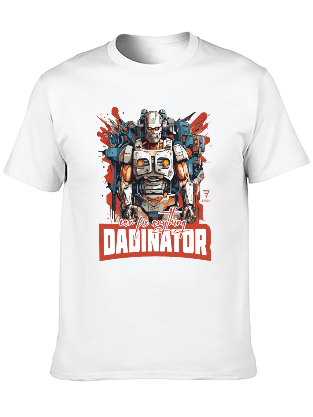 Dadinator Robot Graphic T-Shirt