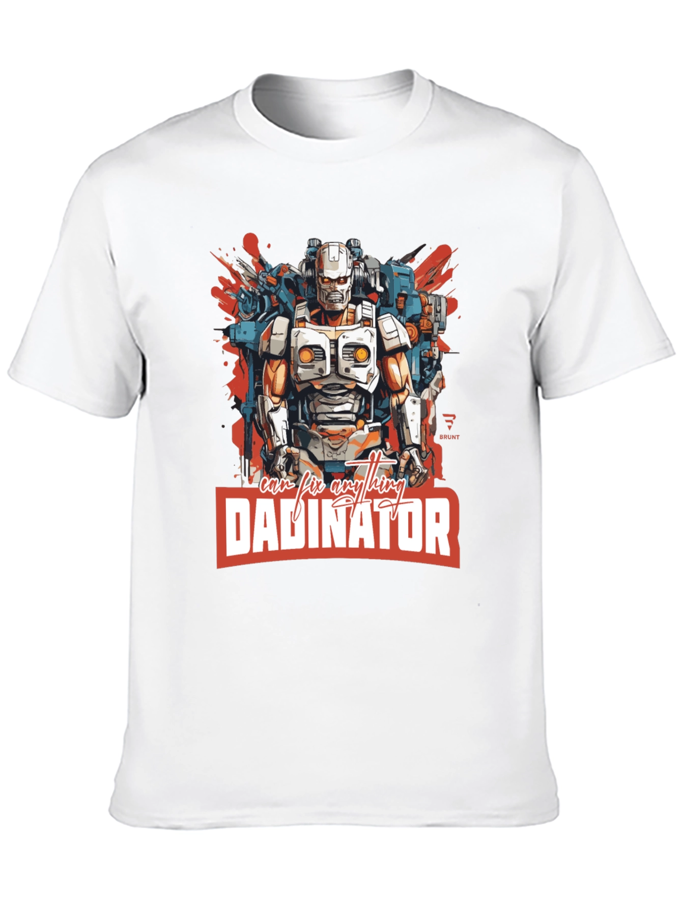 Dadinator Robot Graphic T-Shirt