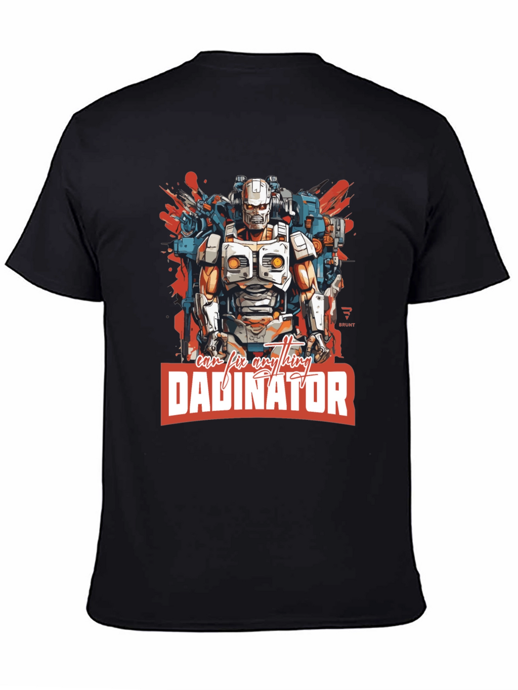 Dadinator Robot Graphic T-Shirt