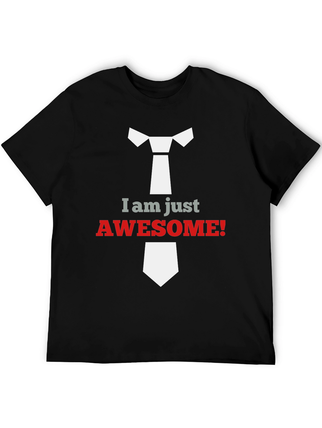 Awesome Tie Graphic T-Shirt
