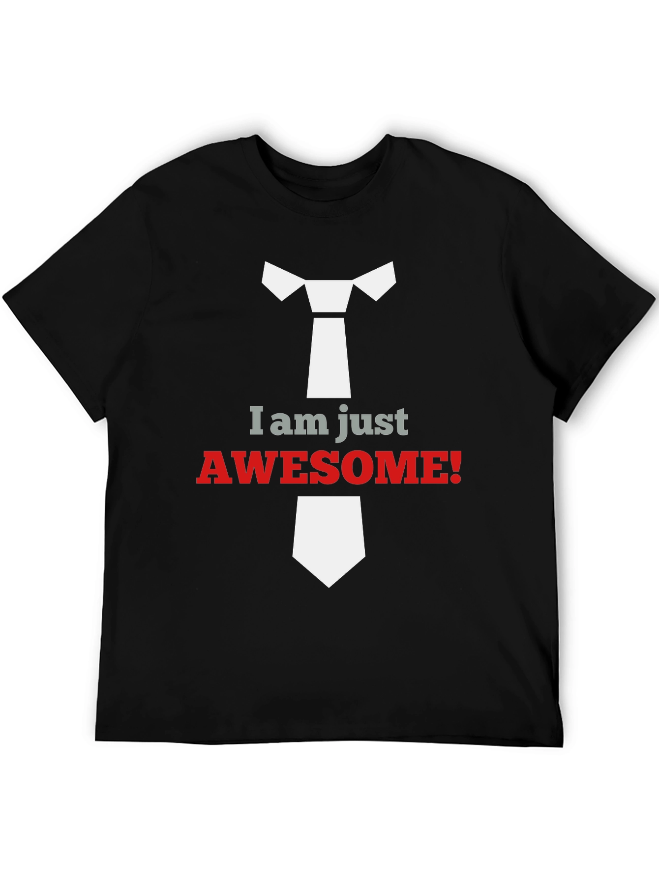 Awesome Tie Graphic T-Shirt