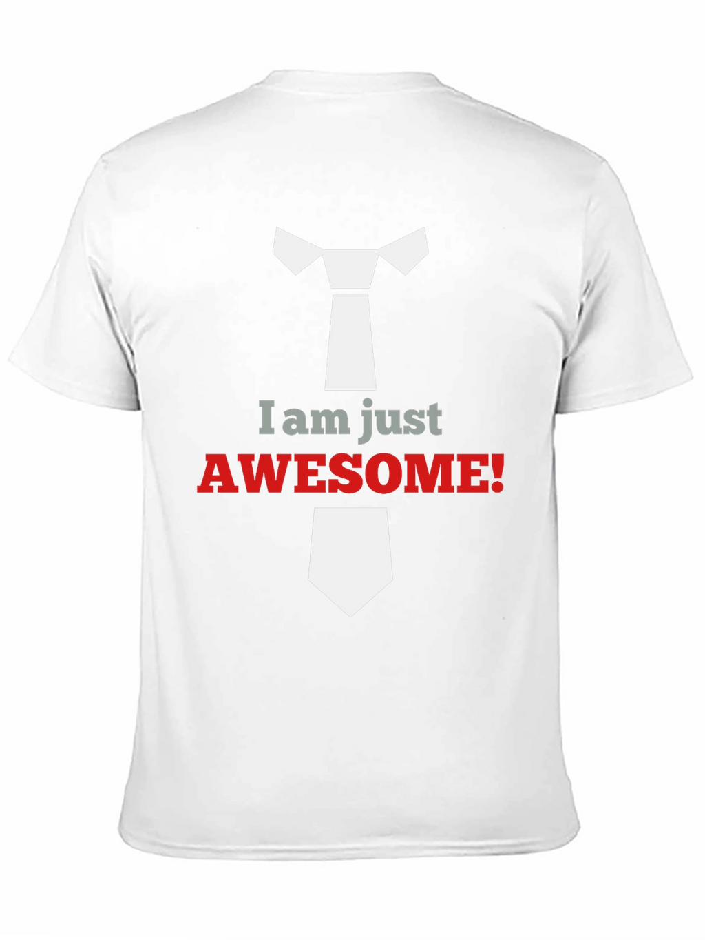 Awesome Tie Graphic T-Shirt