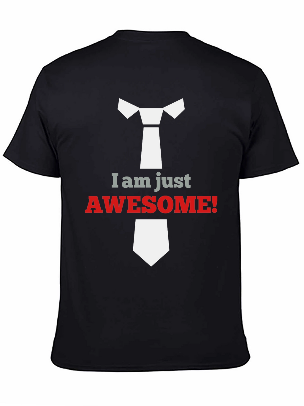 Awesome Tie Graphic T-Shirt