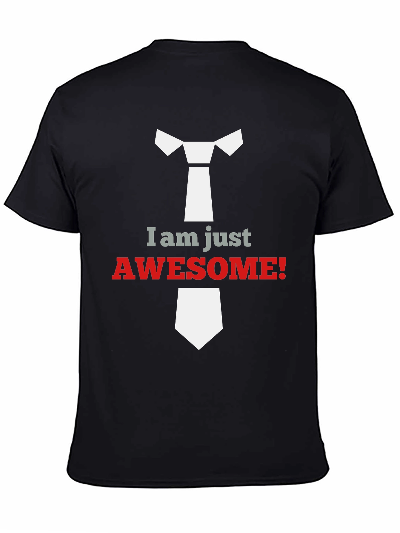 Awesome Tie Graphic T-Shirt