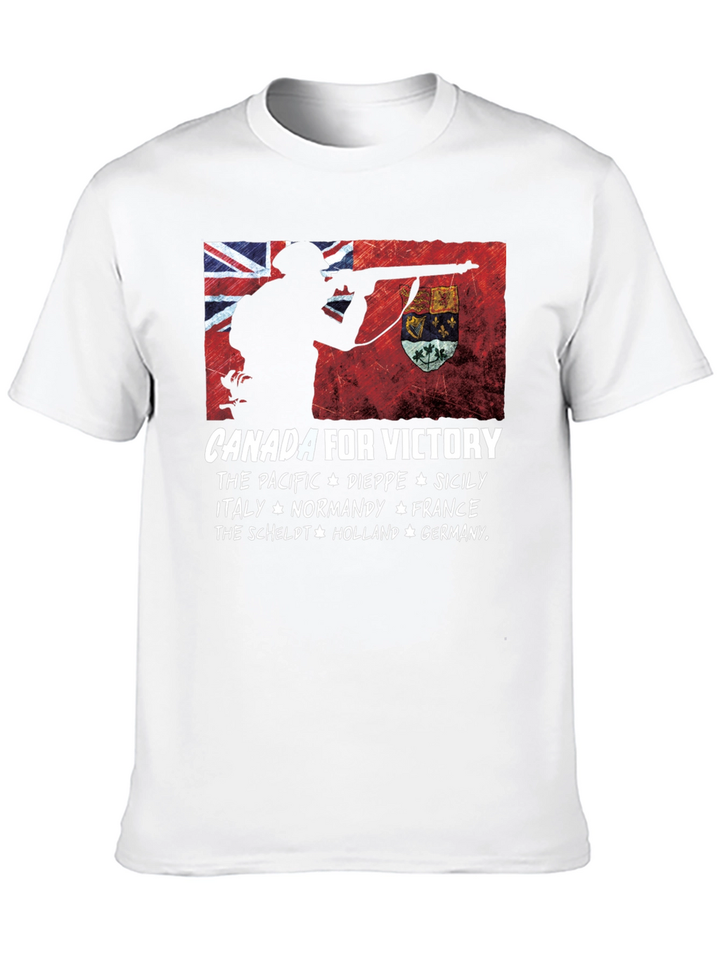 Canada for Victory Graphic T-Shirt