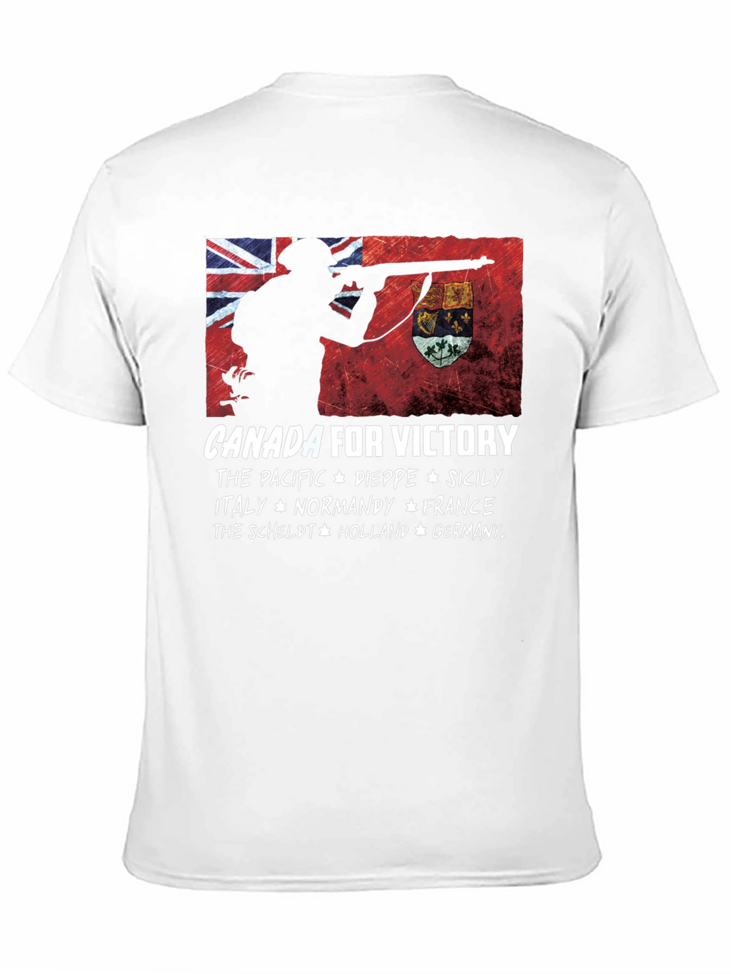 Canada for Victory Graphic T-Shirt