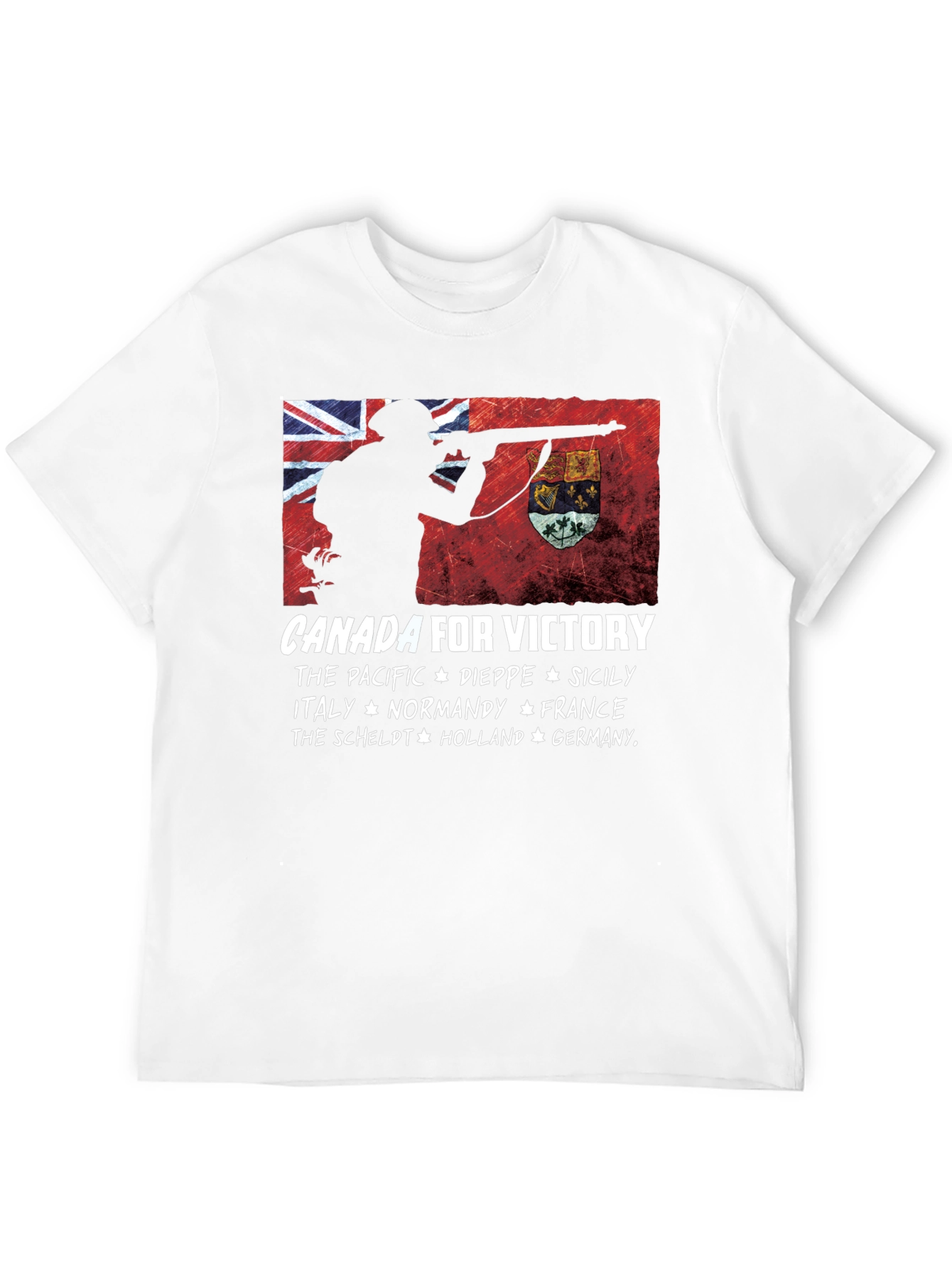 Canada for Victory Graphic T-Shirt