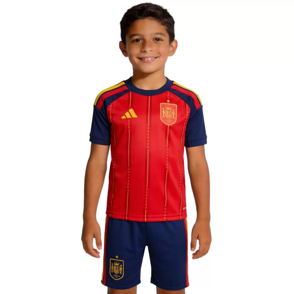 Kid's Spain Home Kit World Cup 2026