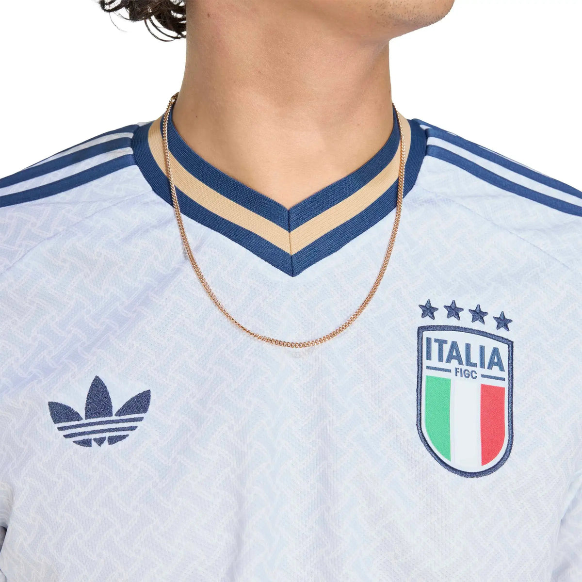 2026 Italy Men's Stadium Away Soccer Jersey (Custom)