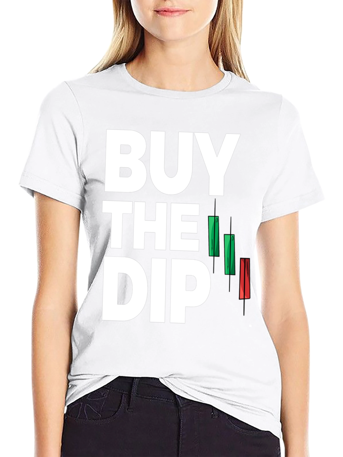 Buy the Dip T-Shirt - Stock Market Investor Tee