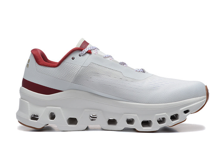 On Running Cloudmonster Sneakers Beige | Maroon Year of the Snake Limited Edition