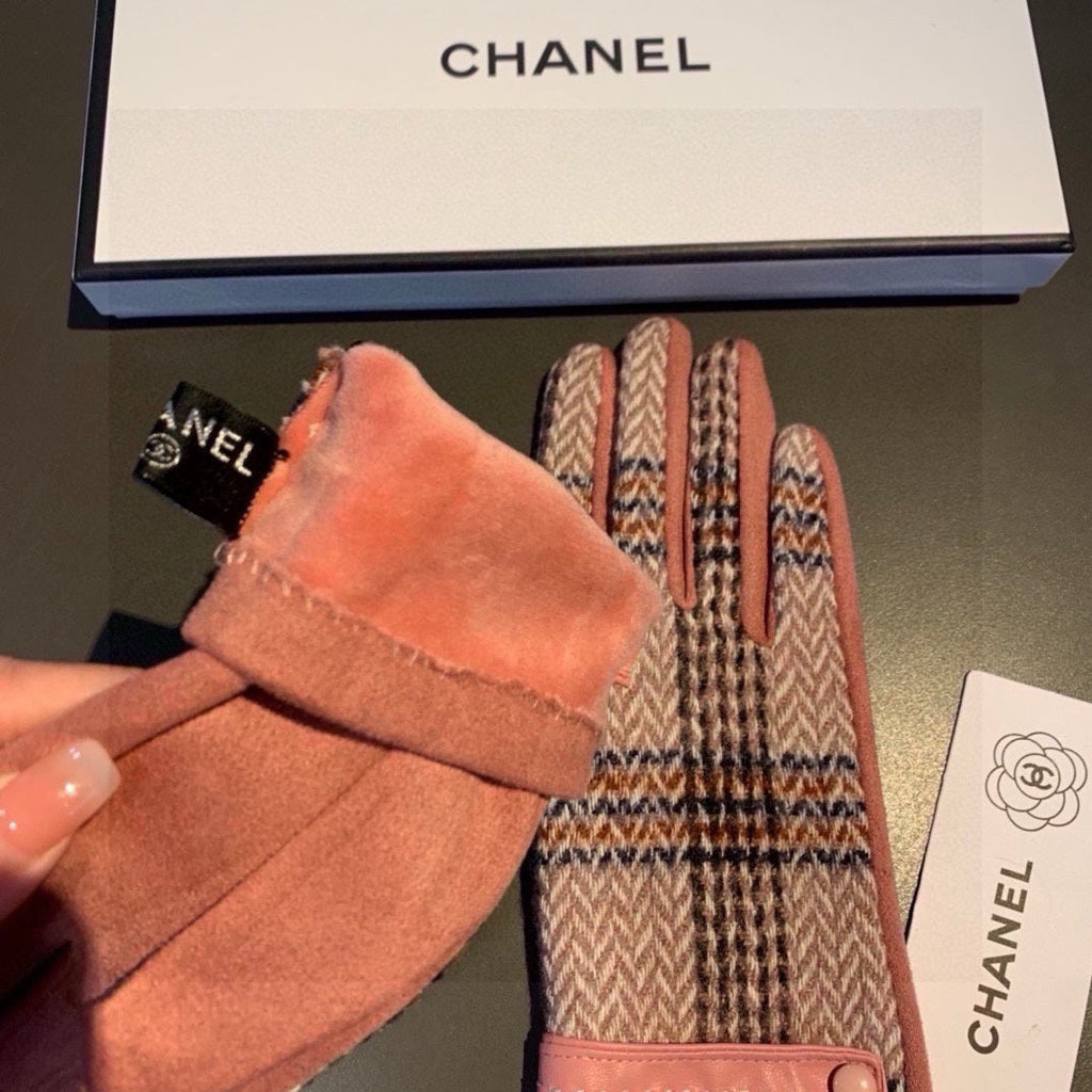 GLOVES IN COLORFUL WOOL 429244