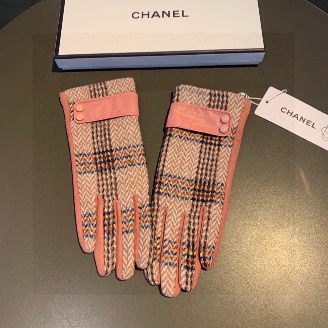 GLOVES IN COLORFUL WOOL 429244