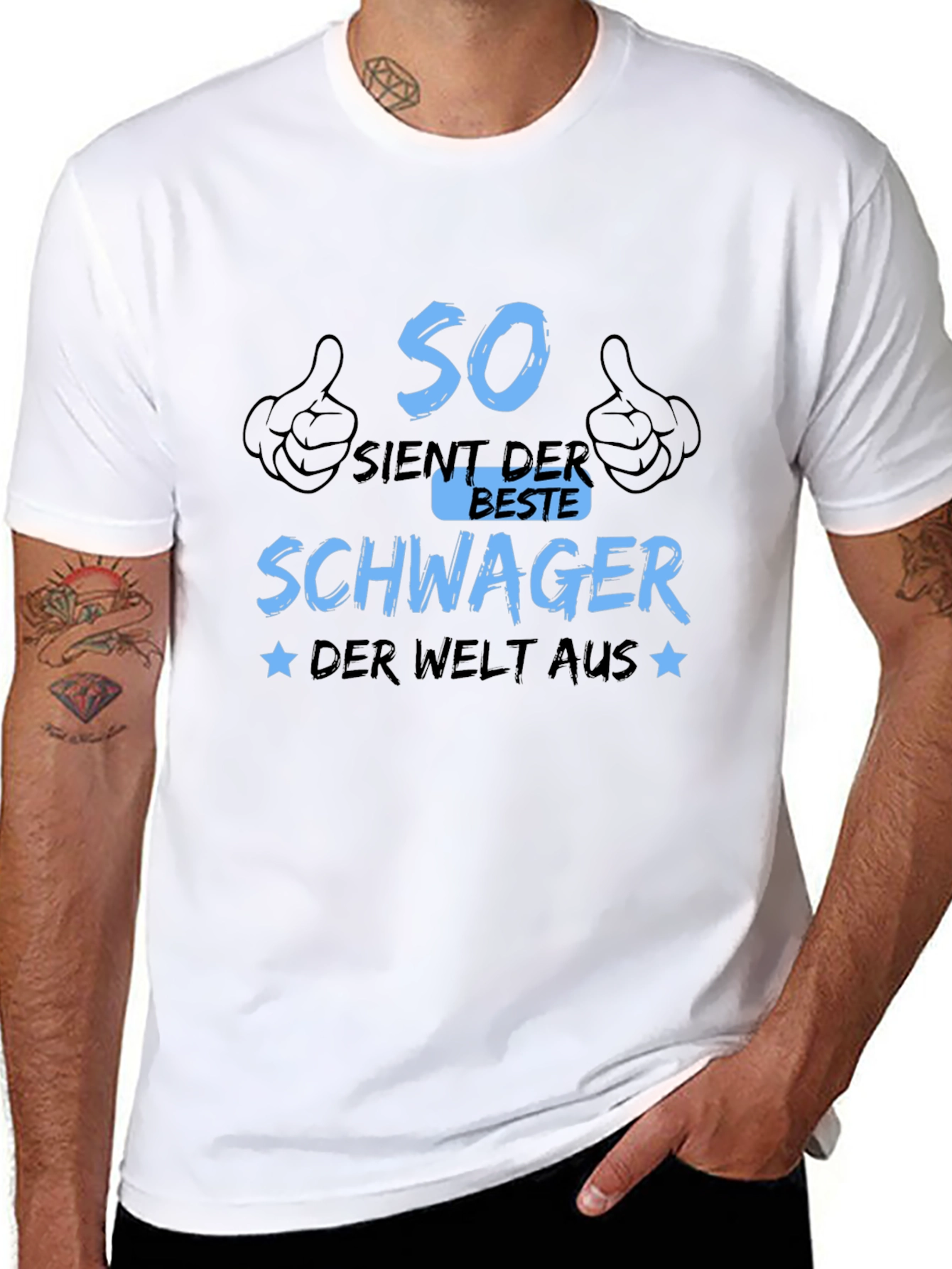 Best Brother-in-Law T-Shirt - Funny German Schwager Design