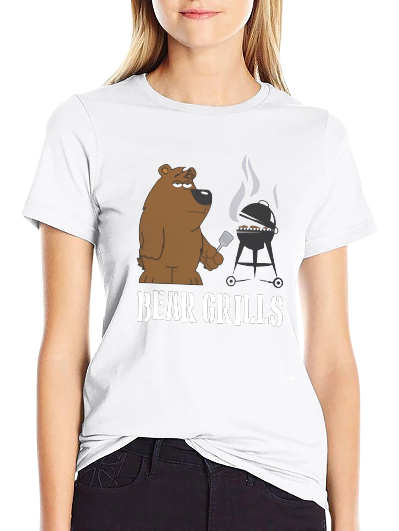 Bear Grills Funny Graphic Tee