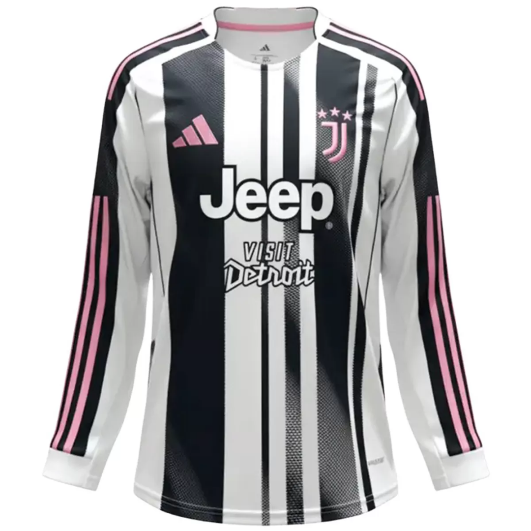 Juventus Home Long Sleeve Jersey 2025/26