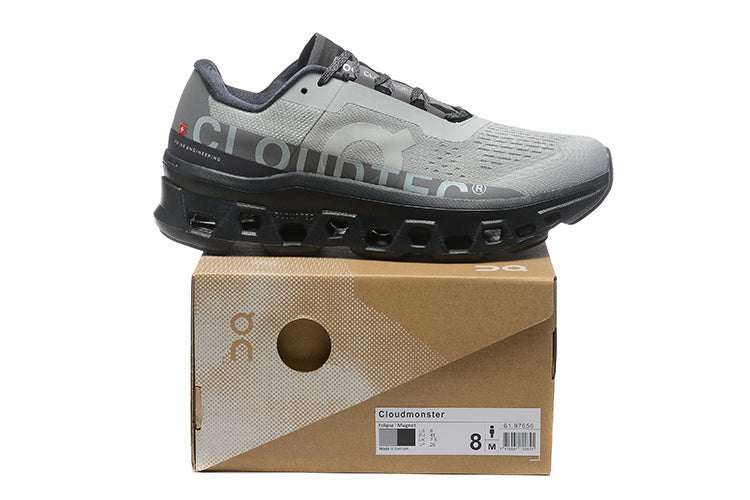 On Running Cloudmonster Sneakers Silver gray