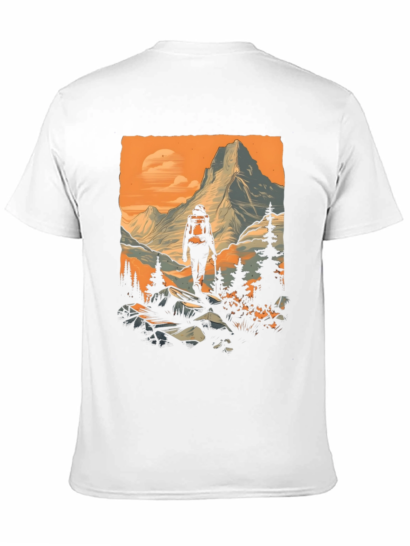 Mountain Hiker Graphic Tee - Adventure Awaits
