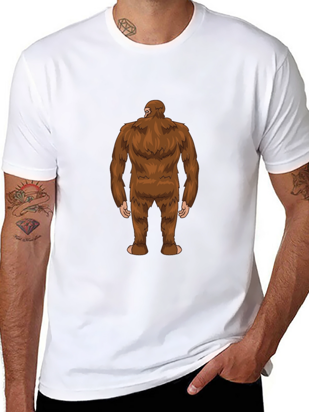 Bigfoot Graphic Tee - Cryptid Fun
