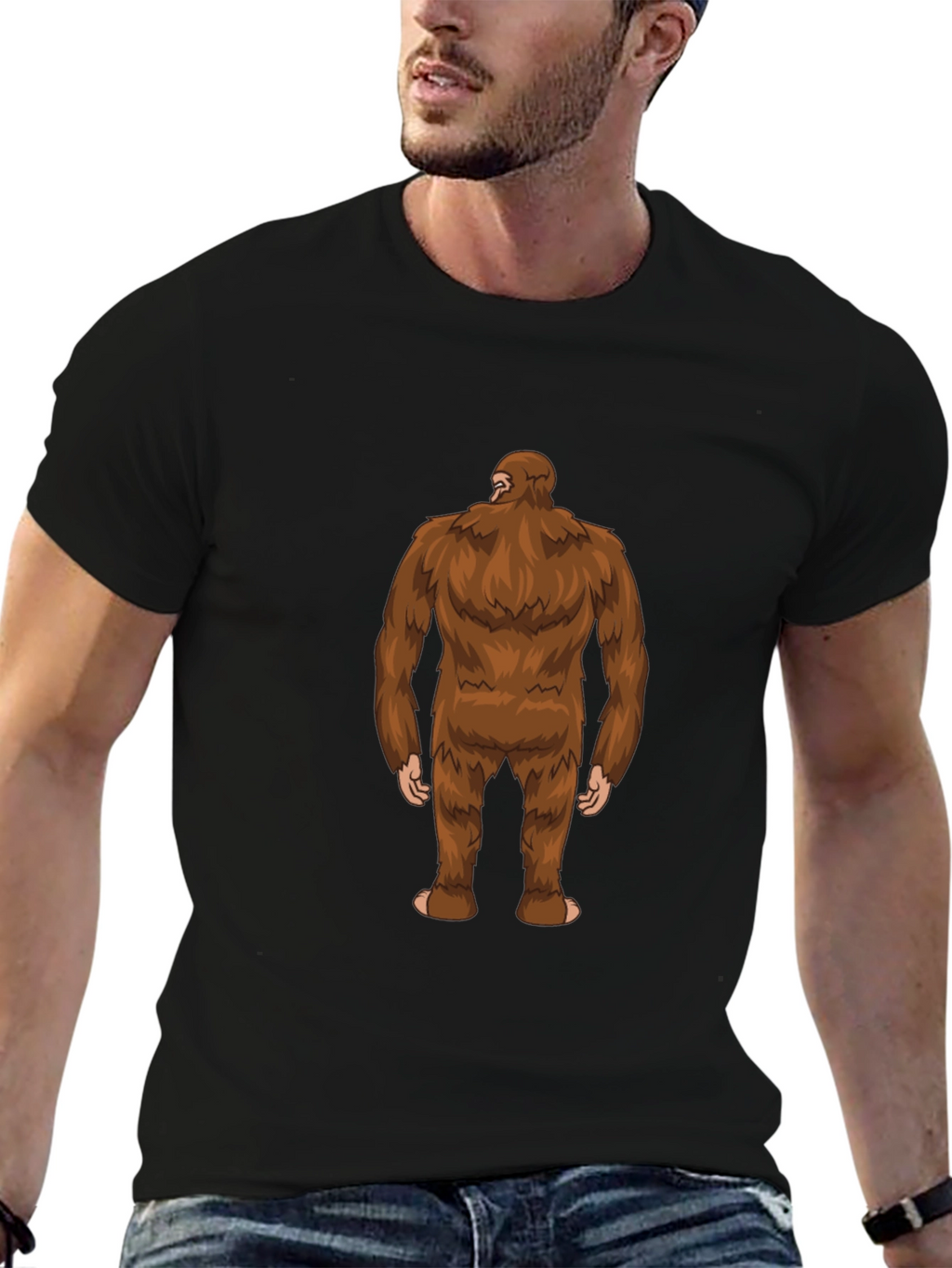 Bigfoot Graphic Tee - Cryptid Fun