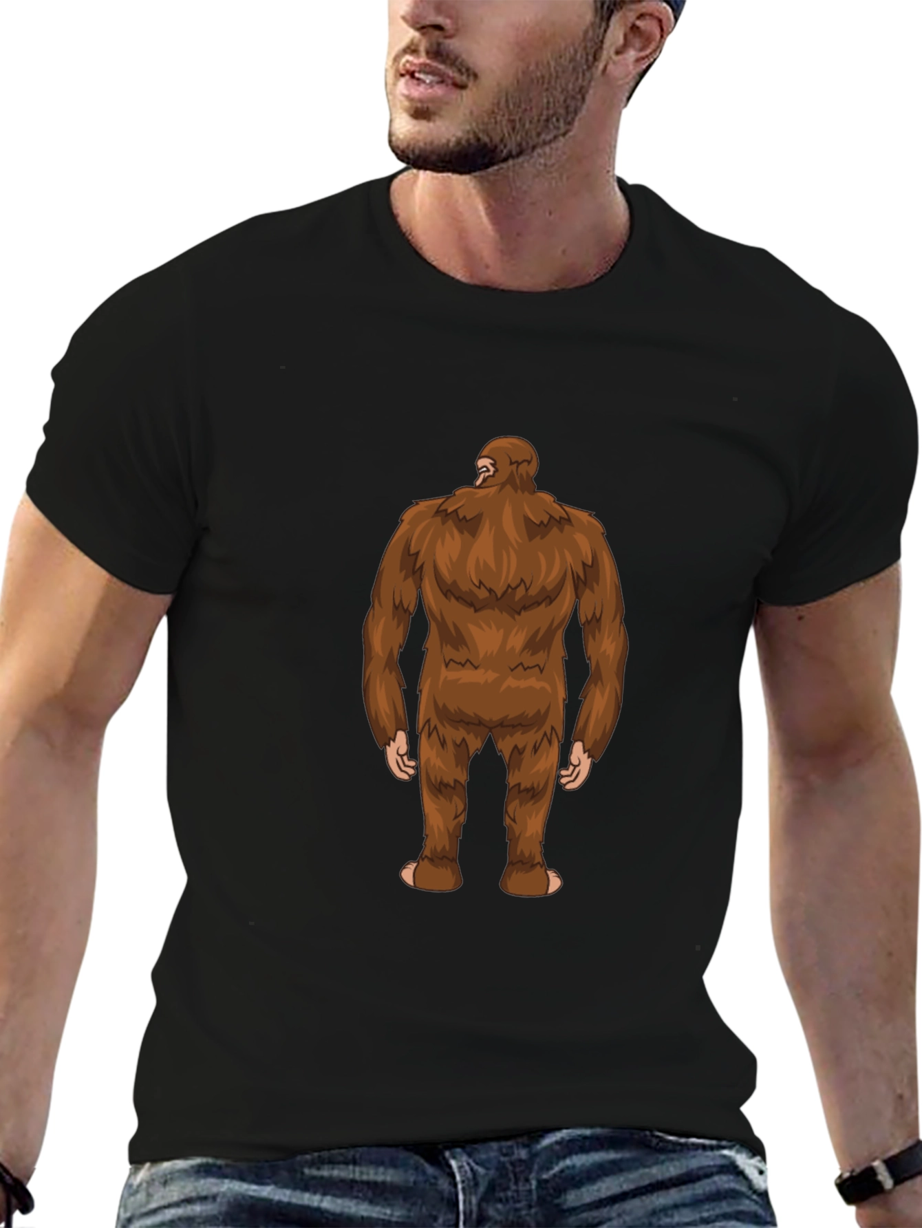Bigfoot Graphic Tee - Cryptid Fun