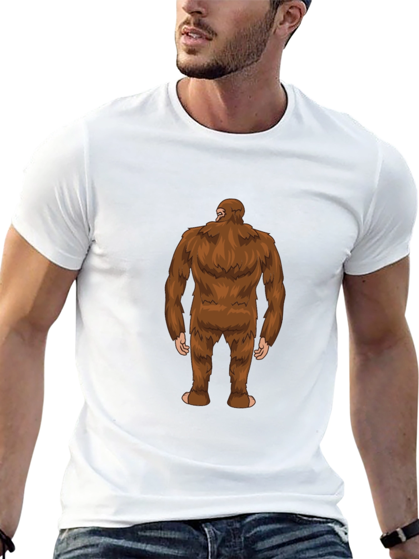 Bigfoot Graphic Tee - Cryptid Fun