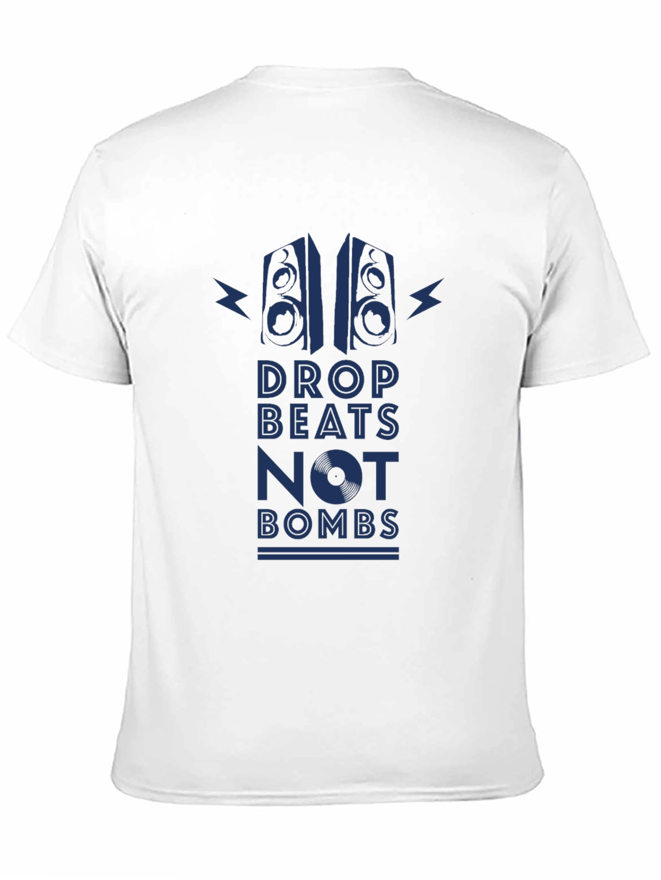 Drop Beats Not Bombs T-Shirt - Music Lover Tee