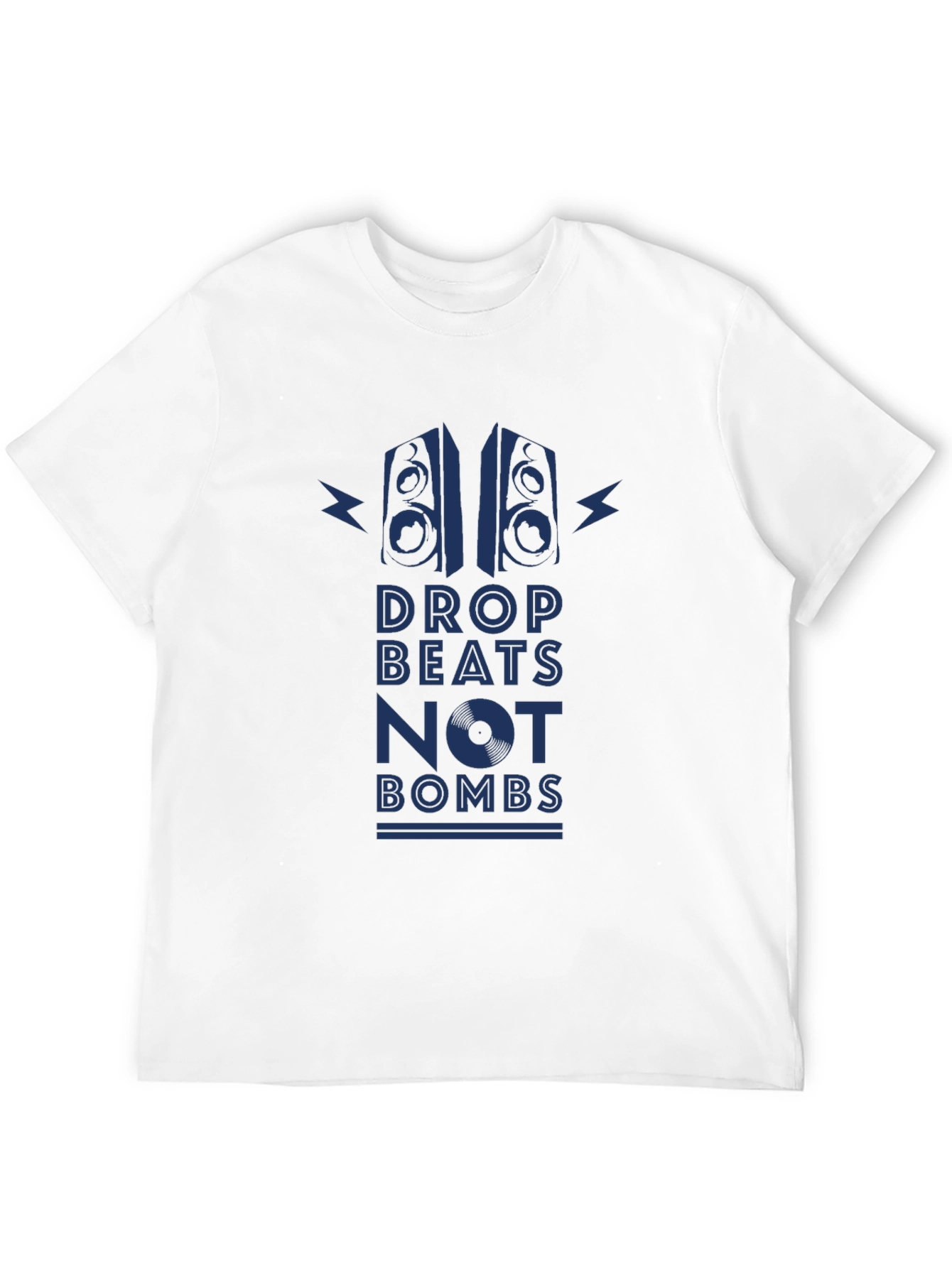 Drop Beats Not Bombs T-Shirt - Music Lover Tee