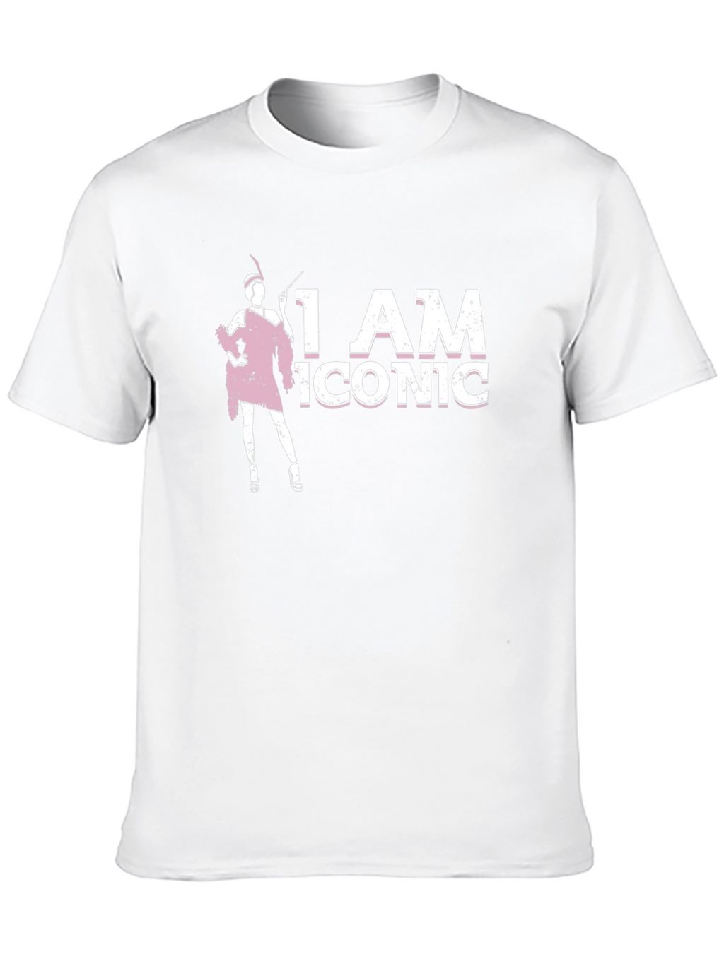 I AM ICONIC Graphic Tee - Black