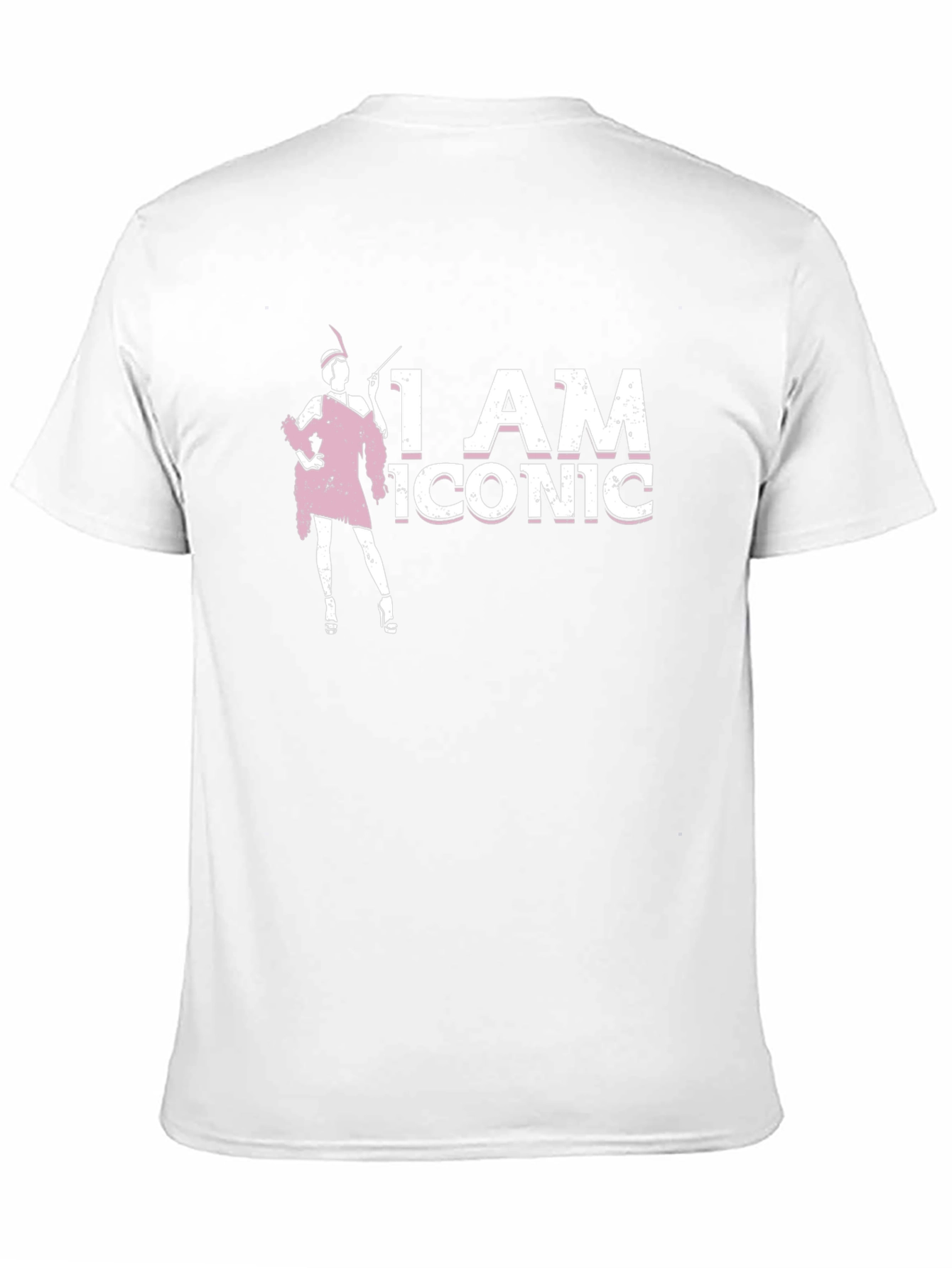 I AM ICONIC Graphic Tee - Black