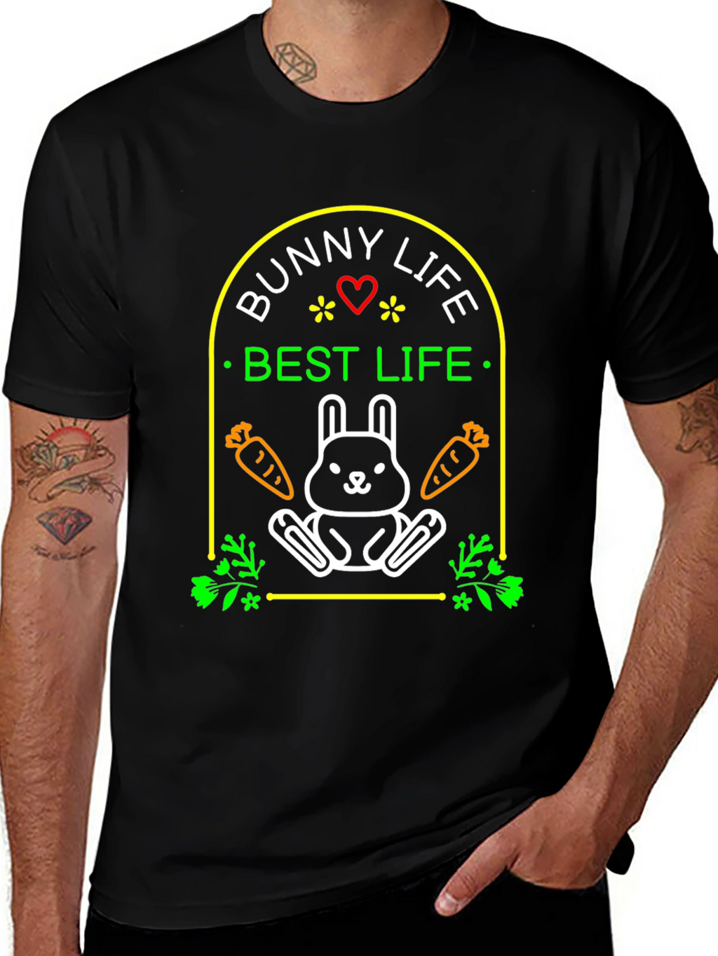 Bunny Life Best Life Graphic Tee