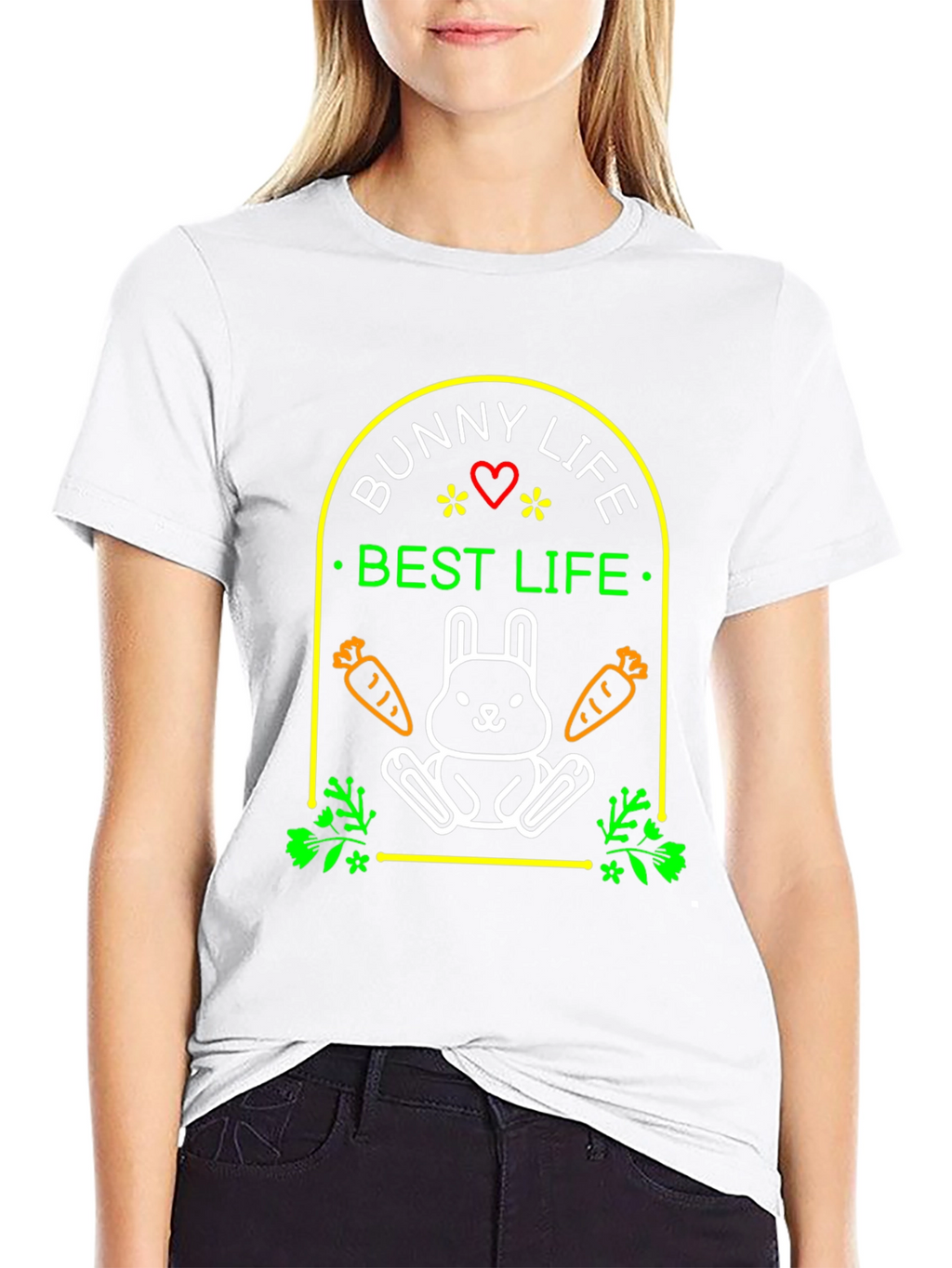 Bunny Life Best Life Graphic Tee