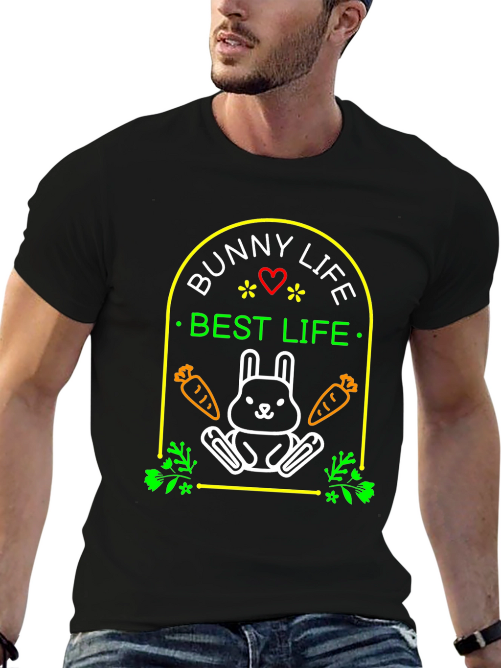 Bunny Life Best Life Graphic Tee