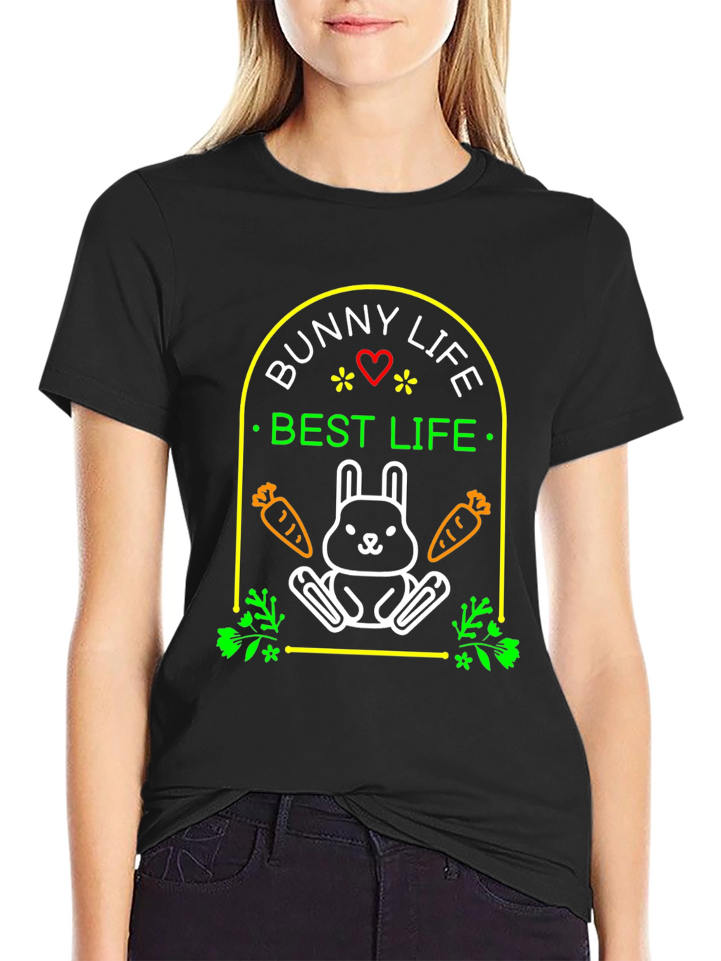 Bunny Life Best Life Graphic Tee