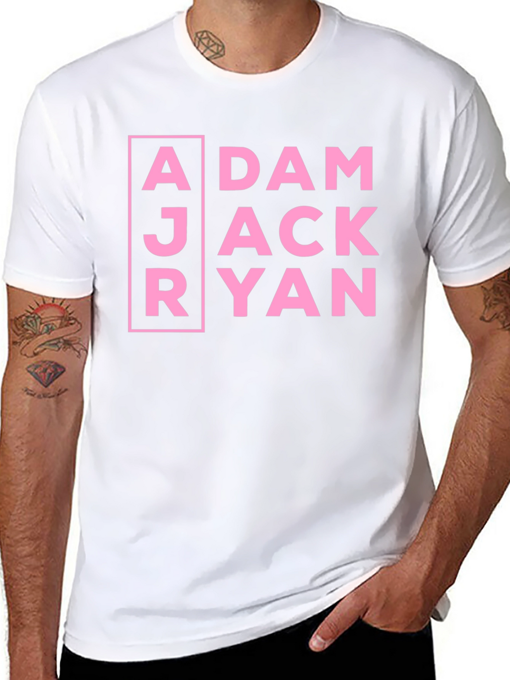 AJR Band Member Names T-Shirt Black