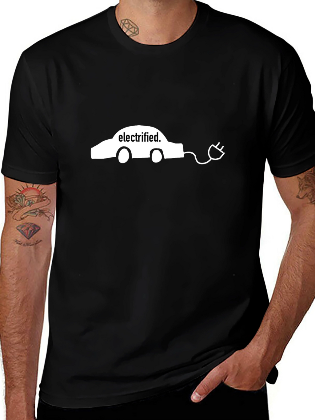 Electrified T-Shirt - Modern Electric Car Tee